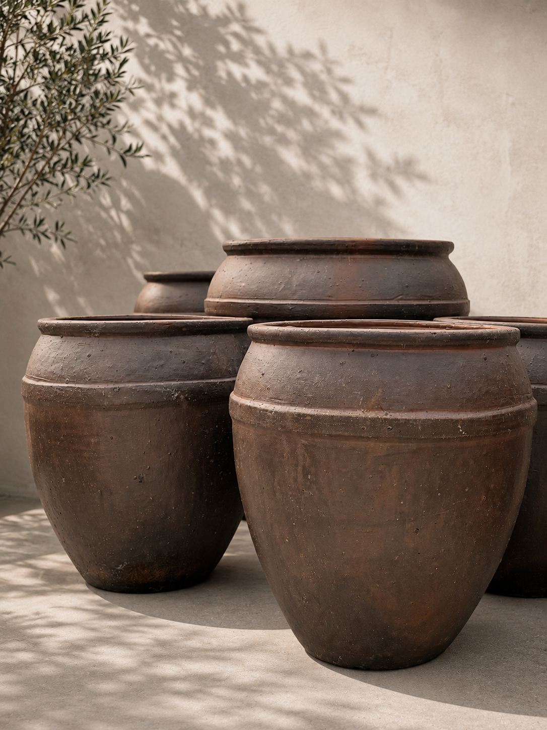 The Luca - Handcrafted Bronze Planter
