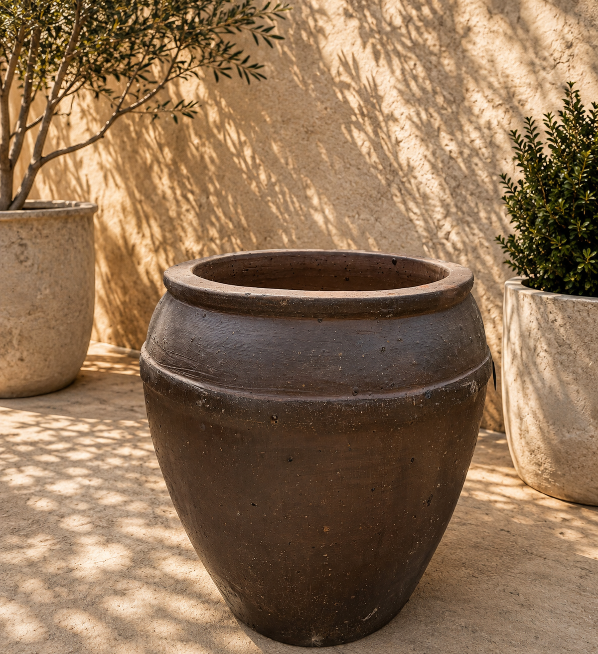 The Luca - Handcrafted Bronze Planter